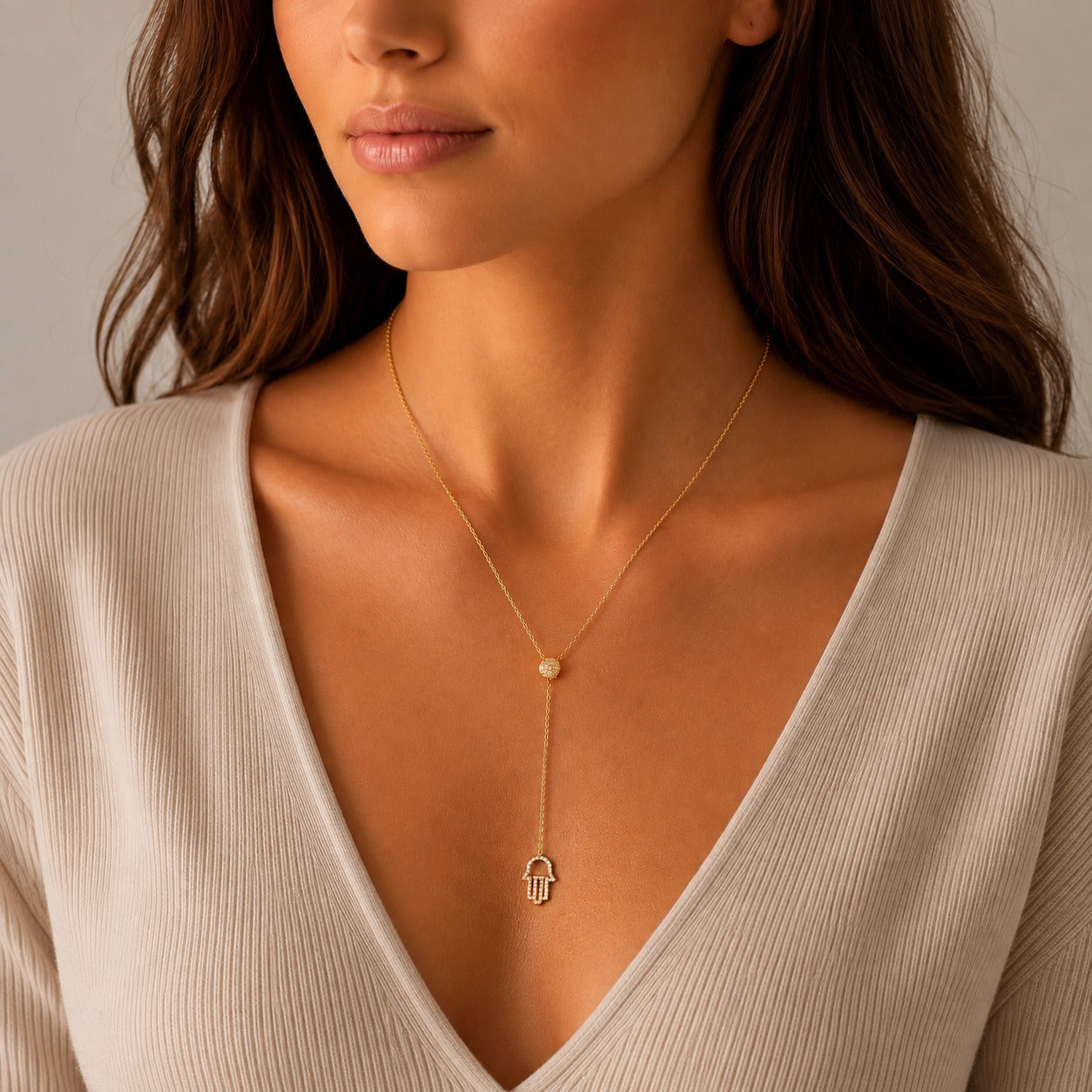 Sautoir Fatima Long Necklace