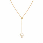 Sautoir Fatima Long Necklace Yellow