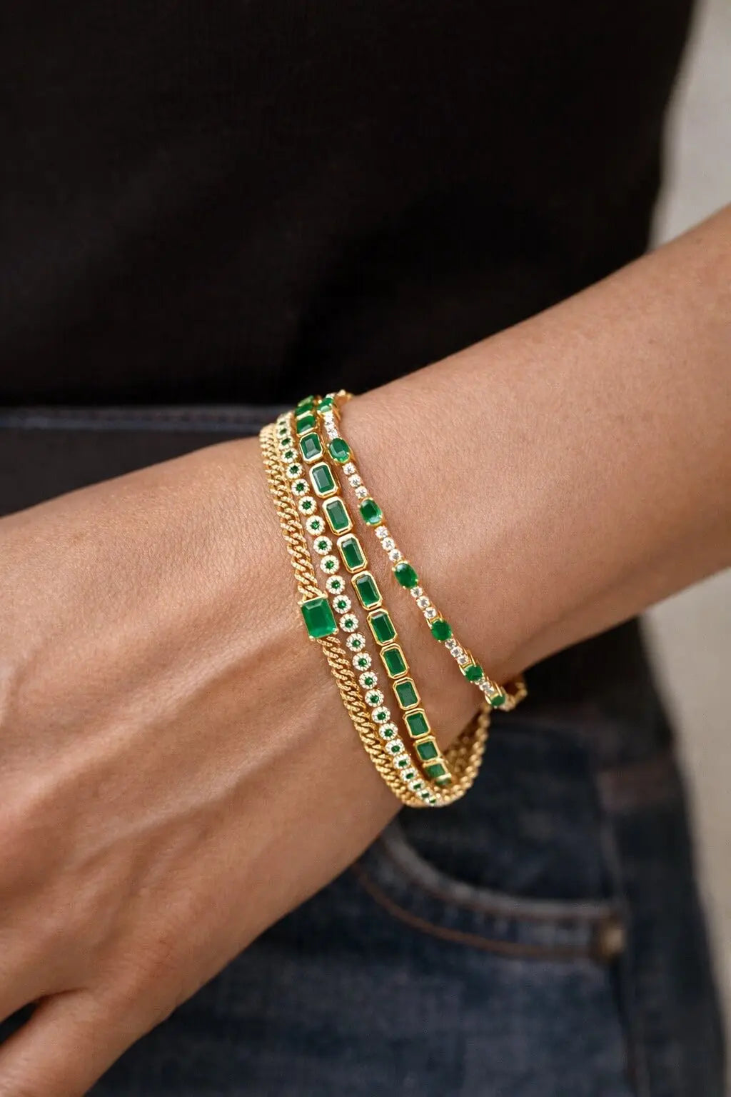 Halo Tennis Bracelet