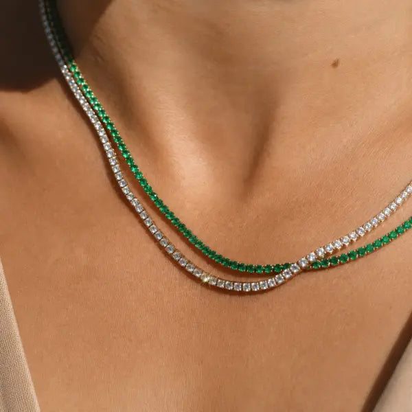 Tennis Necklace Stones