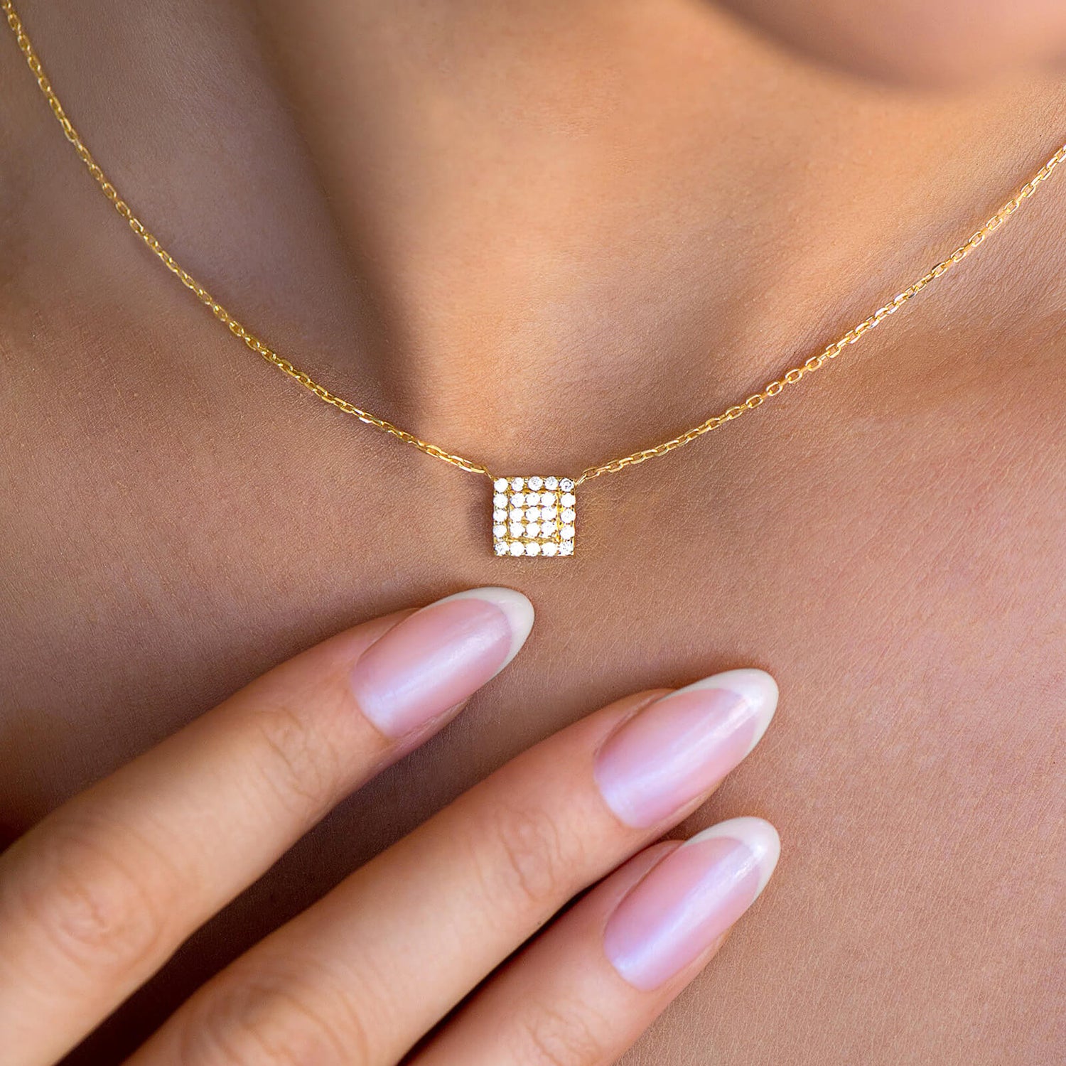 Time Square Necklace