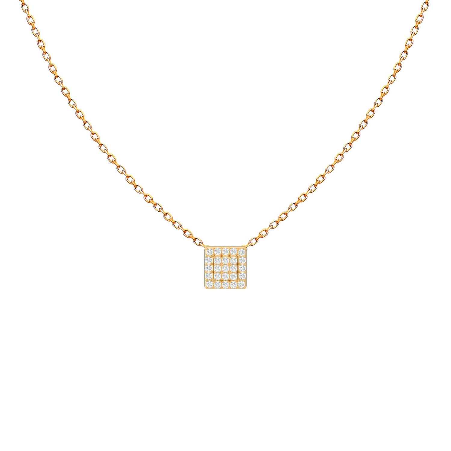 Time Square Necklace