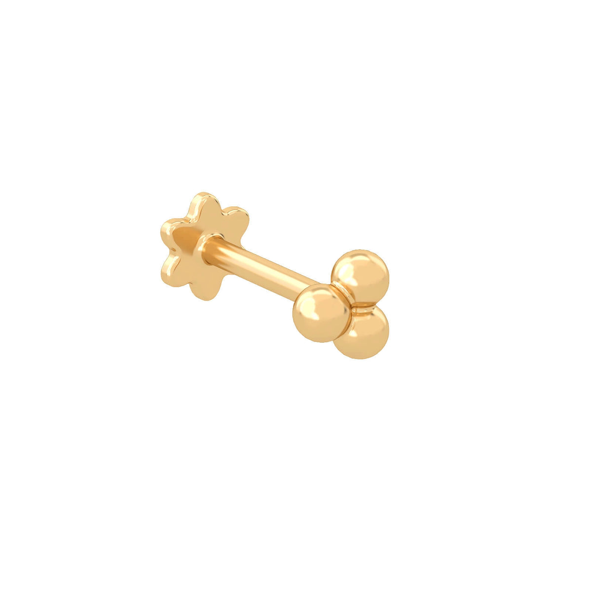 Trilogy Piercing - Aquae Jewels - Exquisite Jewelry in 18k Gold & Diamonds | Dubai