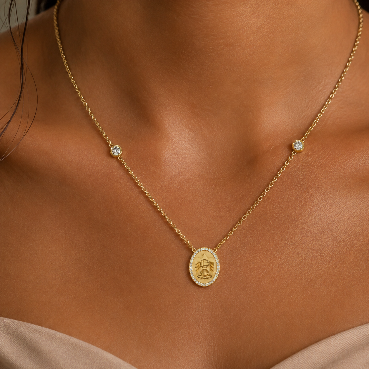 UAE Pendant Necklace