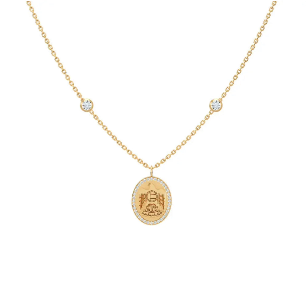UAE Pendant Necklace with Bail