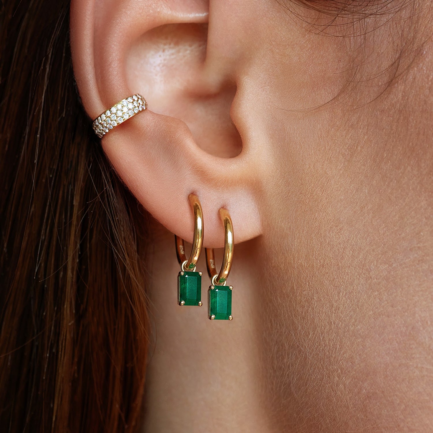 Modern Art Ear Cuff