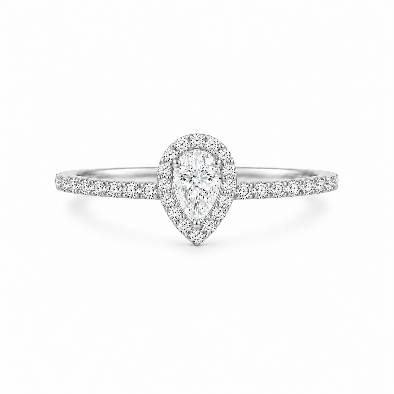 Verona Pear Cut Ring