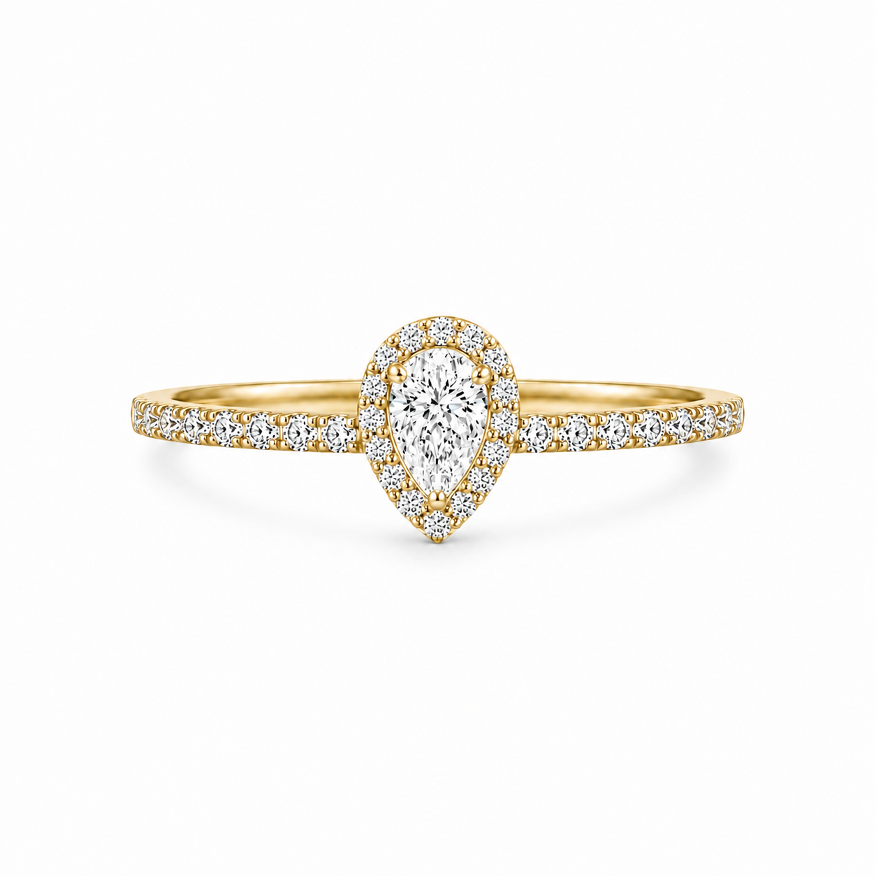 Verona Pear Cut Ring