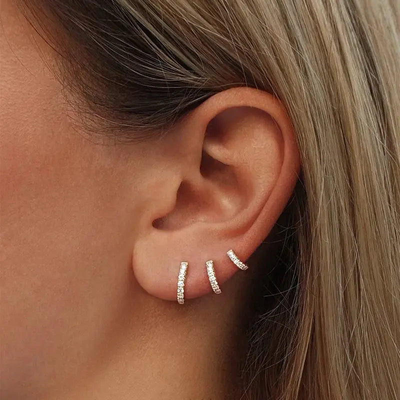 Trio cuff Earrings