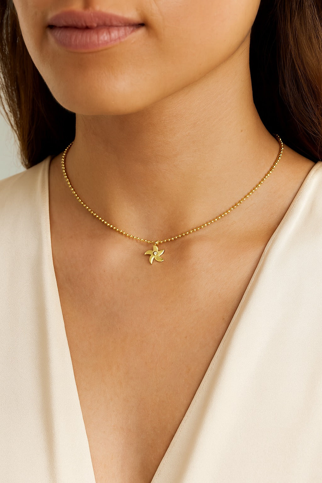 Choker Etoile de Mer Beads
