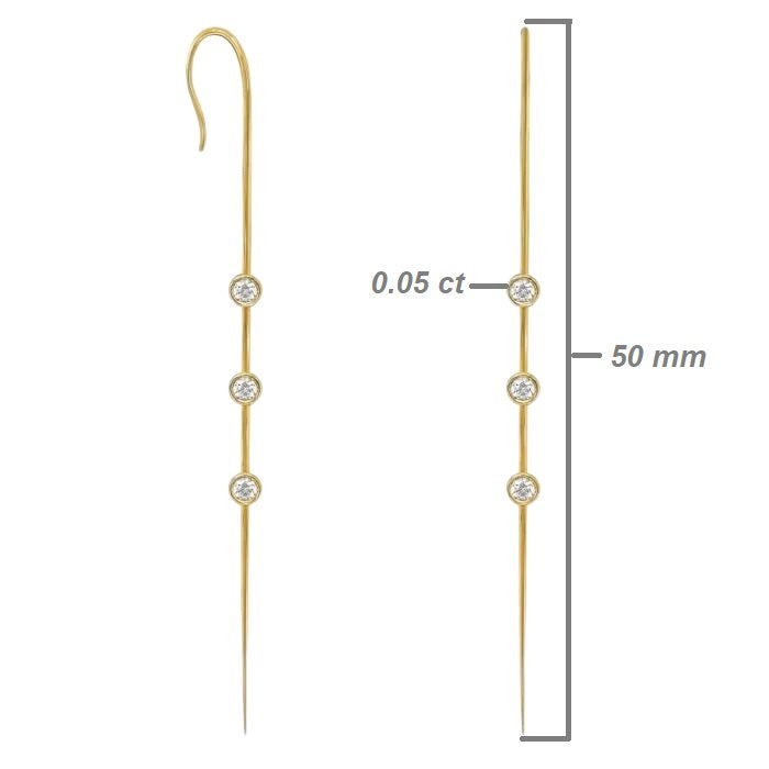 Clawer Trilogy Earring