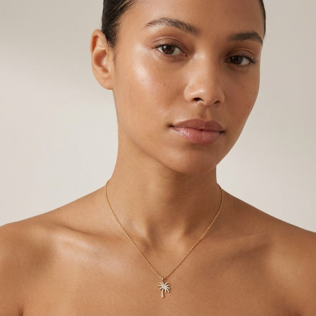 Palm Tree Necklace