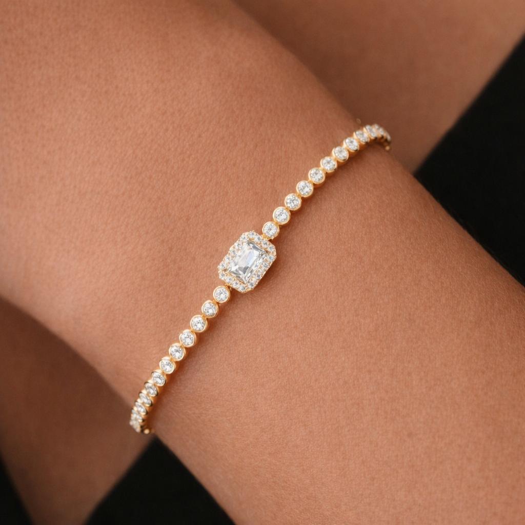 Cleopatra Premuim Diamond Bracelet