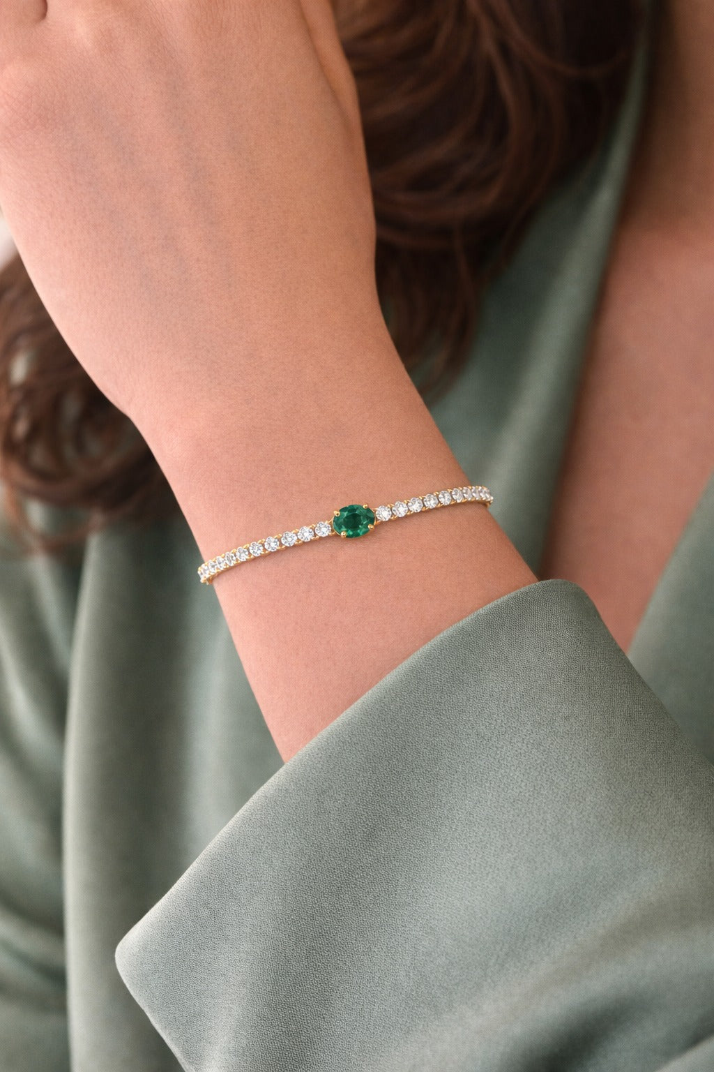 Scarlett Oval Tennis Bracelet