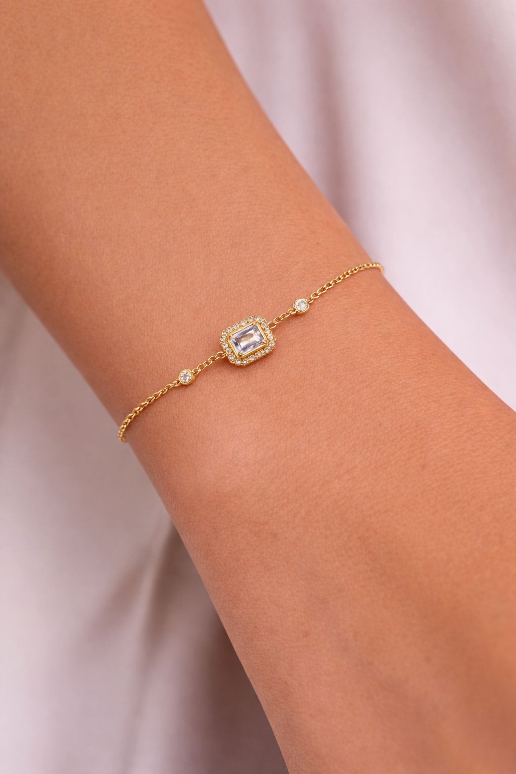 Verona Emerald-Cut Bracelet