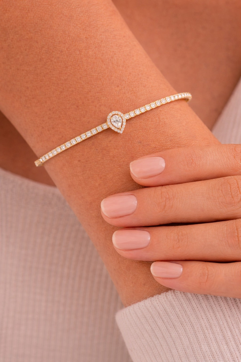 Pear-Cut Verona Diamond Bracelet
