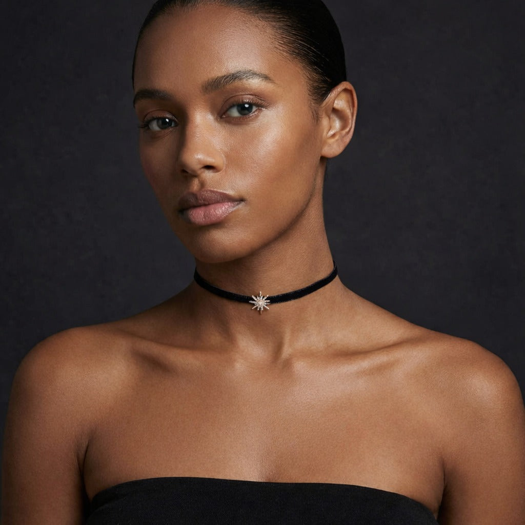 Super Nova Velvet Choker