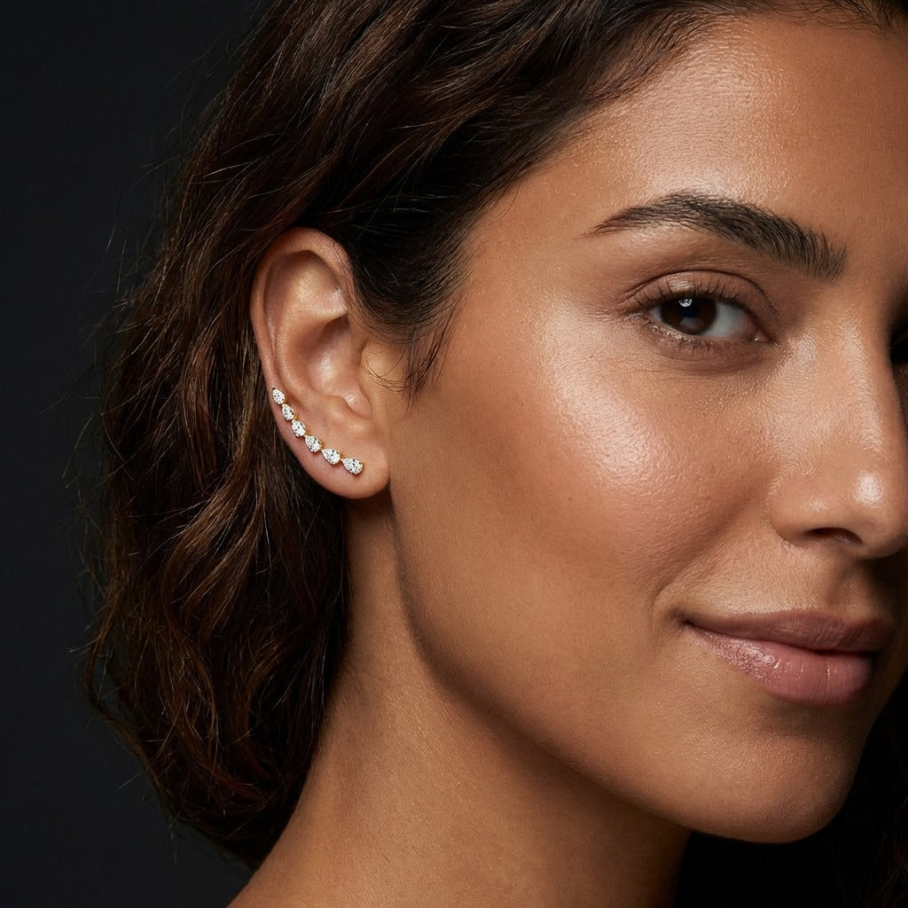 Hollywood Stud Earrings
