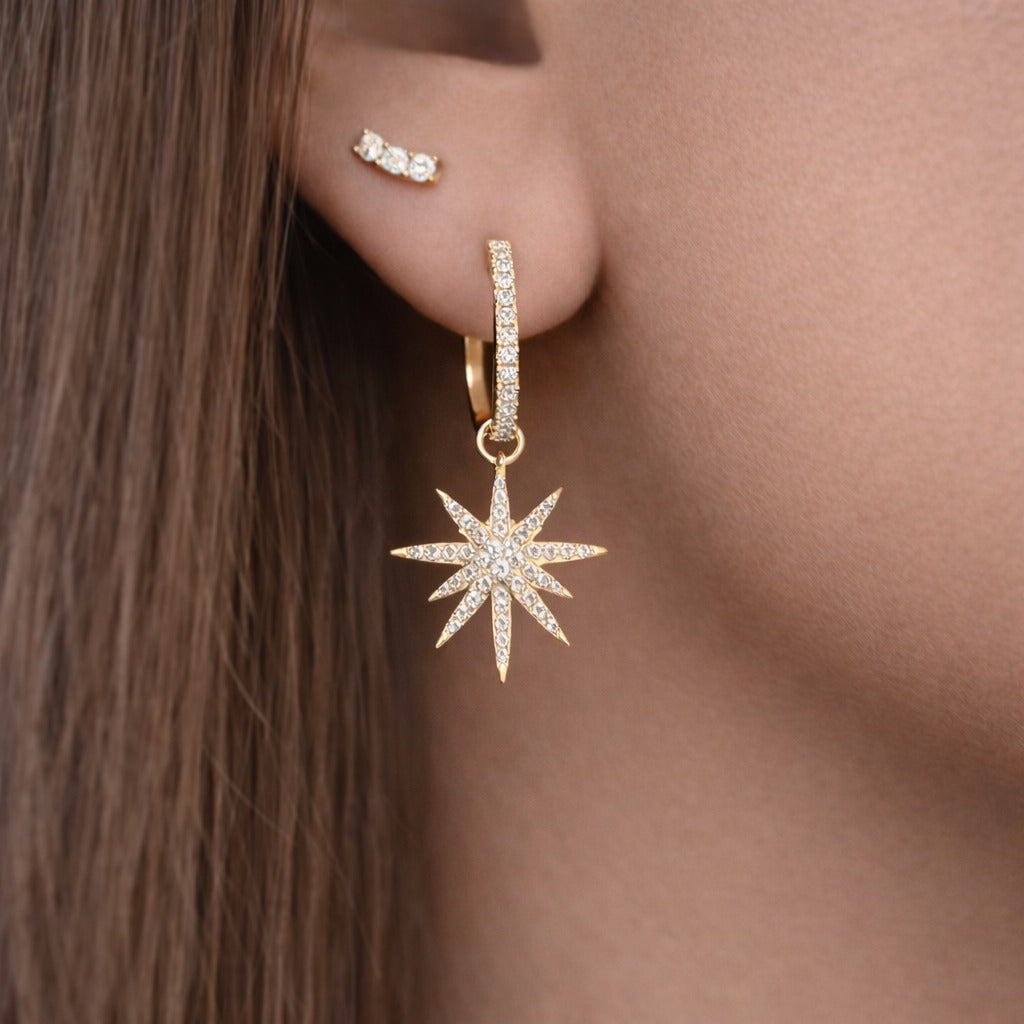Super Nova Enlight Hoop Earrings