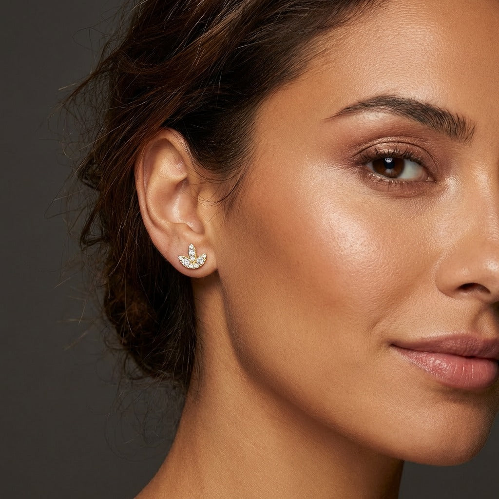 Wing Stud Earrings
