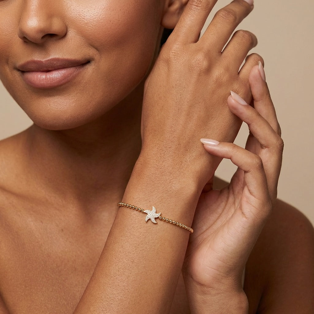 Bracelet Beads Etoile de Mer Diamond