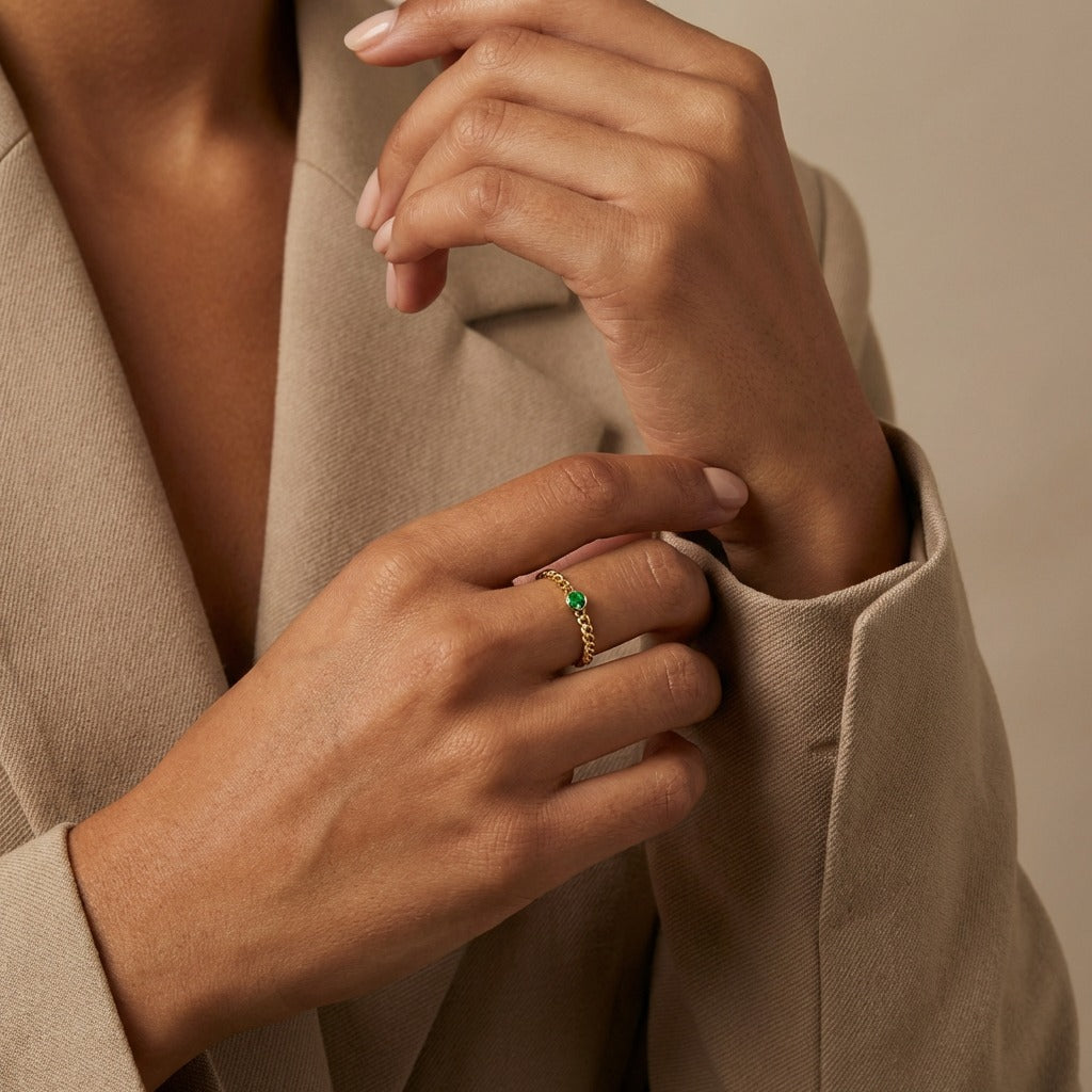 Ring Cuban Stone