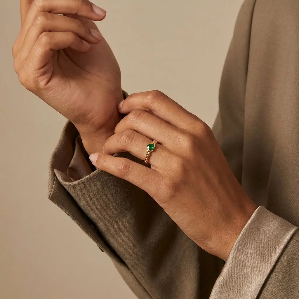Ring Cuban Heart