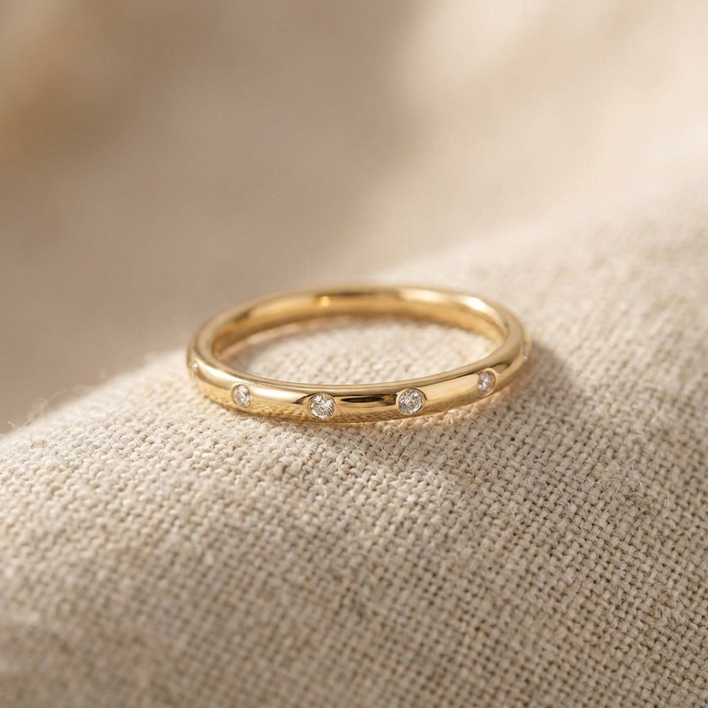 Eternity Band Chopin Ring
