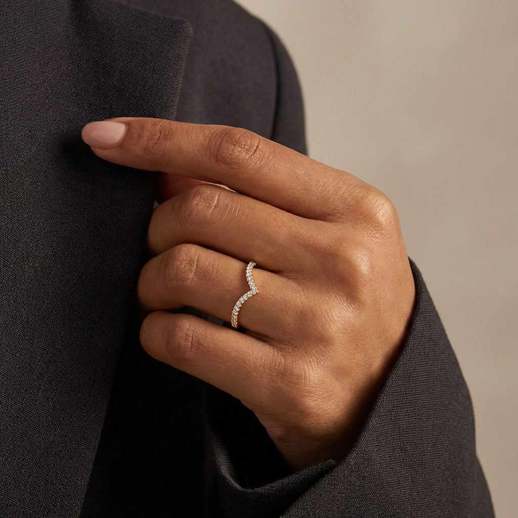 Victory Wedding Band Ring