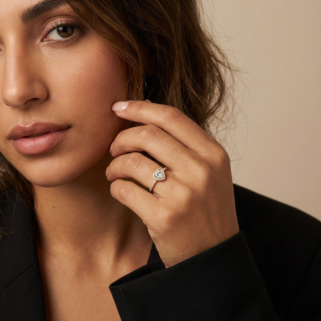 Verona Heart Cut Ring