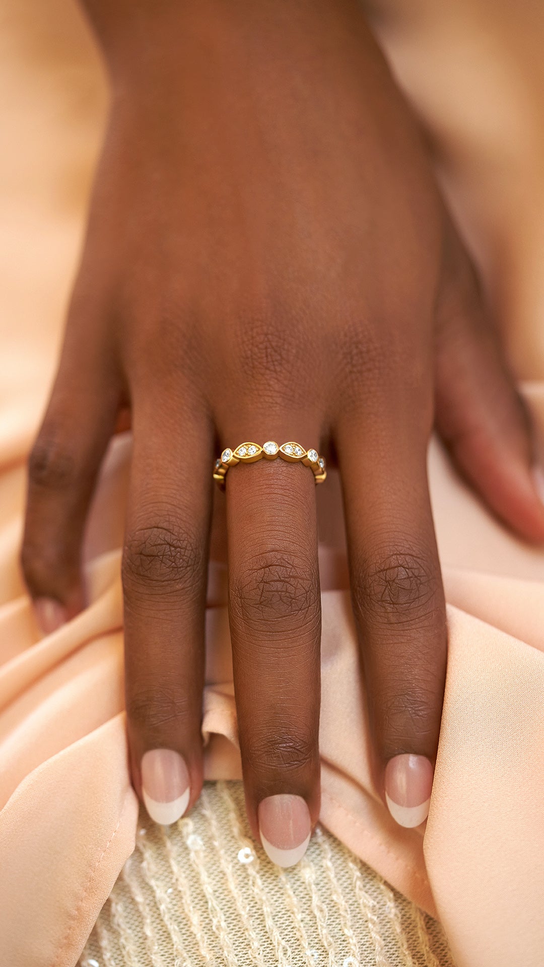 Diamonds Band Wedding Ring