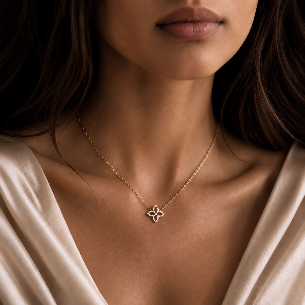 Hera Flower Necklace