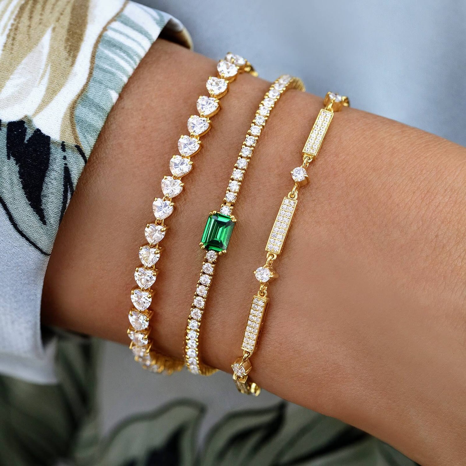 Meghan Tennis Bracelet