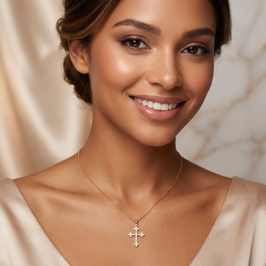 Necklace Cross De Medici