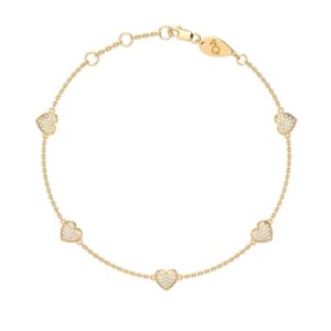 diamant-cœur-bracelet-constellation-18k-or