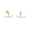 orecchini-diamante moderno-incollati-in-18k-oro-con-0-37-carati-di-diamanti