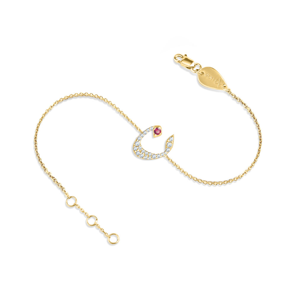 diamond-letter-bracelet-arabic-18k-gold