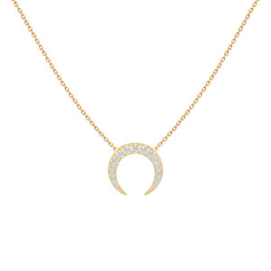 élégant-or-collier-fortune-18k-or