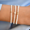 Bracelet en diamant perlé-0-10-carats-18k-or