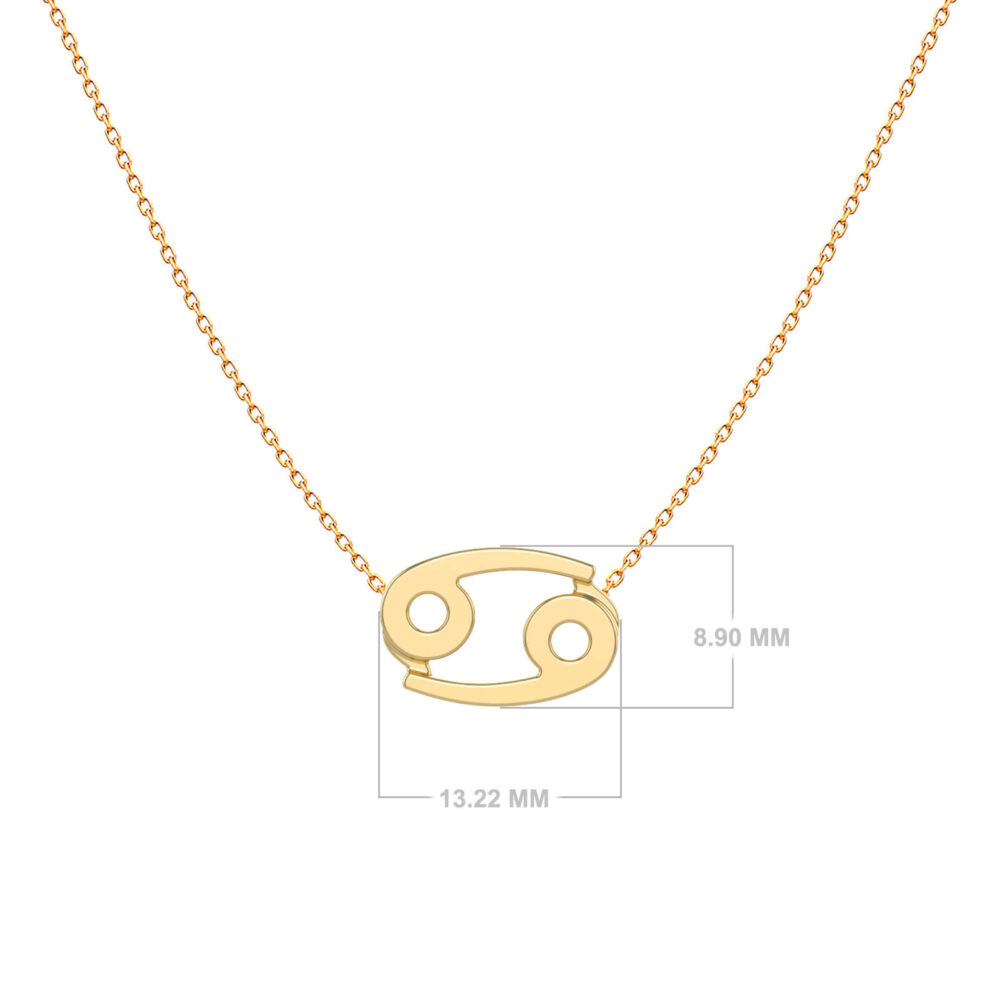 collana oro-segno zodiacale-astrologia-18k-oro