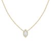 collier pendentif en diamants taillés en marquise-mini-18k-or