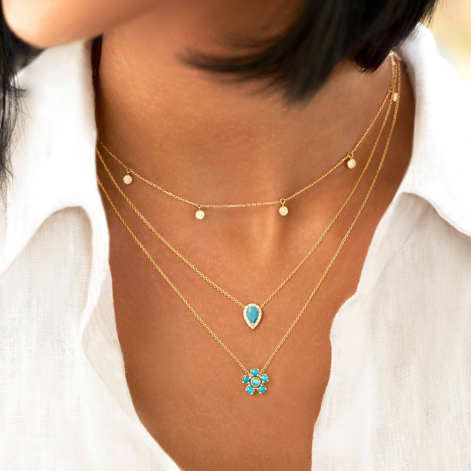 Empress Turquoise Necklace | Aquae Jewels