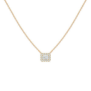 collana mini-emerald-cut-diamante-18k-oro