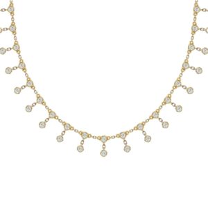 collier diamant-goutte-isis-18k-or