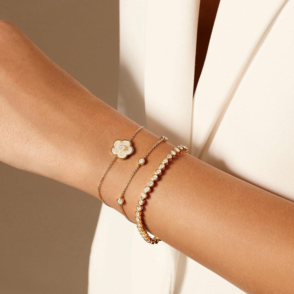 Bracelet Heather 18K Gold And Diamonds