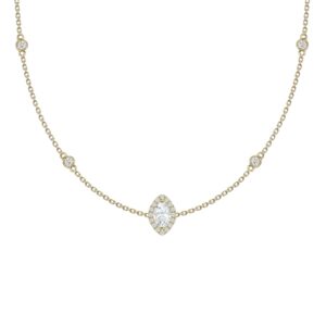 collana taglio marquise-costellazione-18k-oro