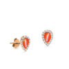 boucles d'oreilles poire-corail-empress-boucles d'oreilles corail-coupe poire