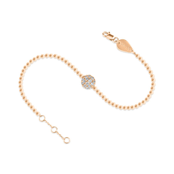 Bracelet Elixir Diamonds Sphere and 18K Gold - Aquae Jewels