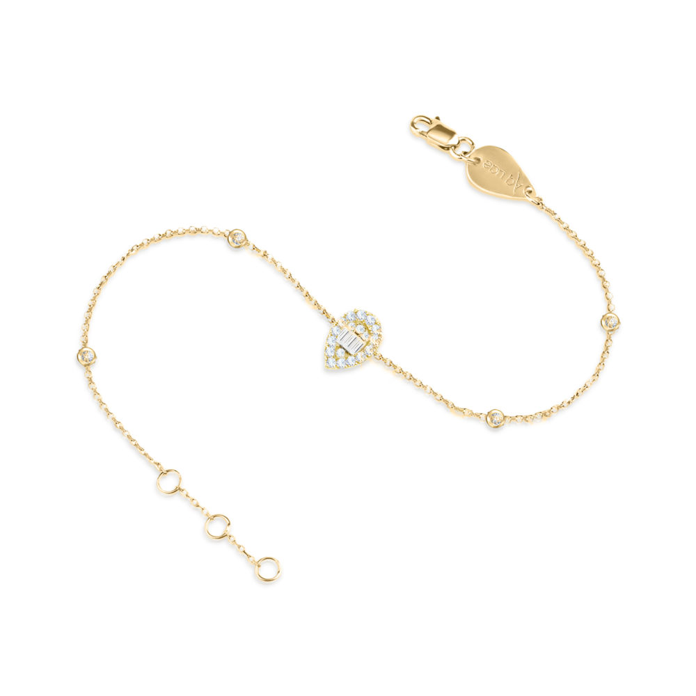 bracciale pera-taglio-diamante-ivy-premium-18k-oro