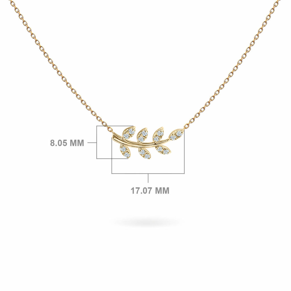 Diamant-Blatt-Halskette-Blatt-der-Hoffnung-18k-Gold